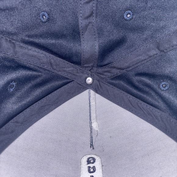 Peter Millar Quiet Please Navy Performance Rope Men's Women's Golf Hat Snapback - Picture 12 of 15